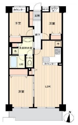 ライフピア草加Ⅱ 間取図・土地図
