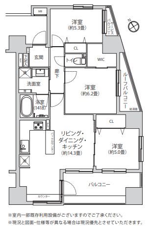ラ・アトレ橋本 間取図・土地図