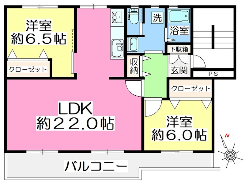 滝山第二住宅（3丁目） 間取図・土地図