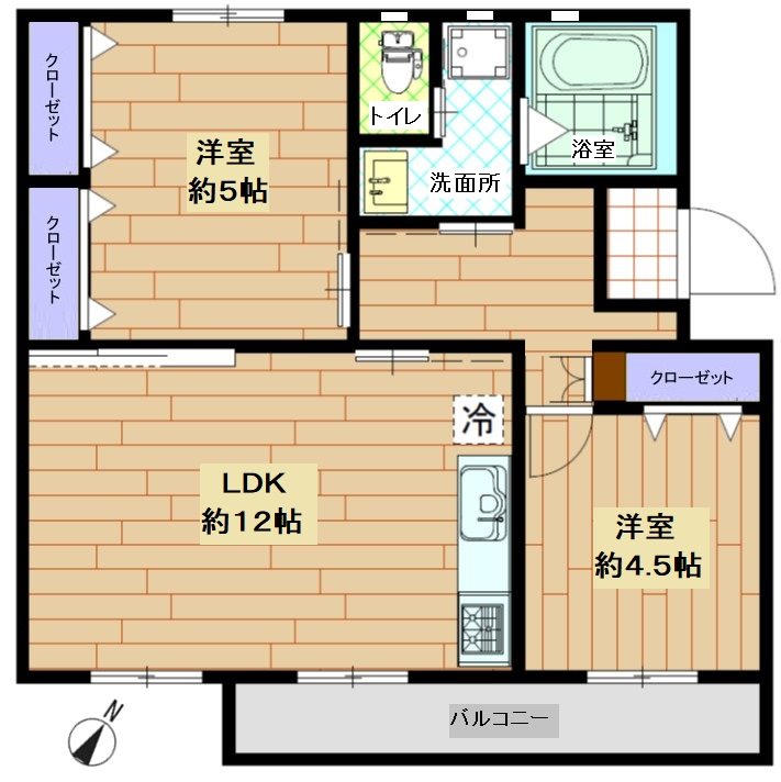 藤の台団地 間取図・土地図