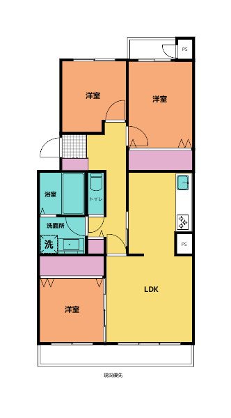 霧が丘グリーンタウン  間取図・土地図