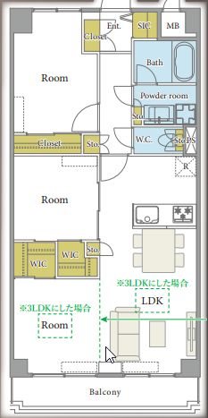 シャローム橋本 間取図・土地図
