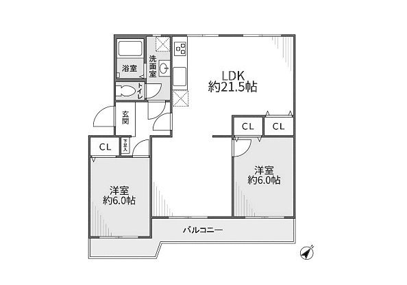 藤沢立石ハイツ 間取図・土地図