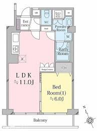 六高台サンハイツＢ棟 間取図・土地図