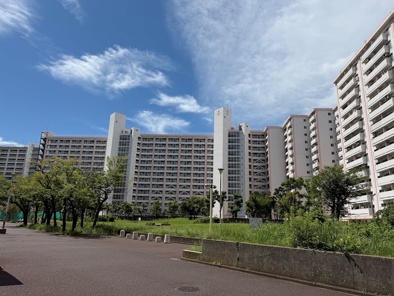 南砂住宅2号棟 現地写真