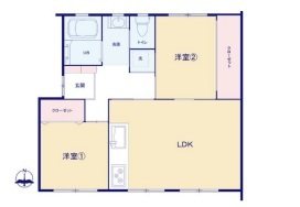 左近山団地 間取図・土地図