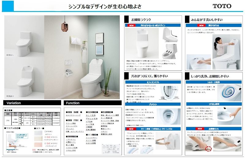 堀込第１住宅第１７号棟 内観写真（トイレ）