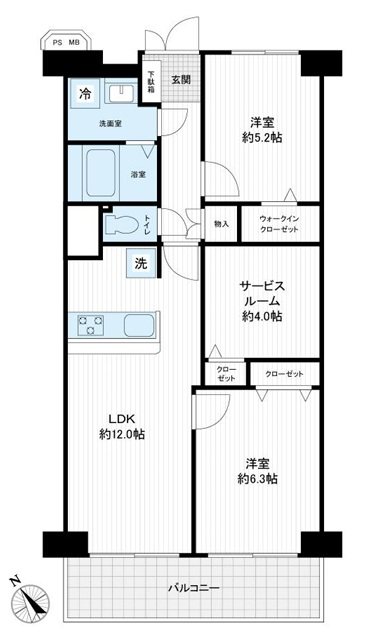 ソフトタウン谷津遊園 間取図・土地図