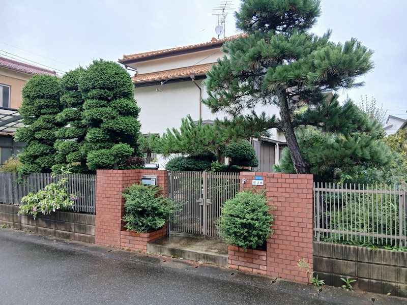 白井市大松1丁目売地 現地写真