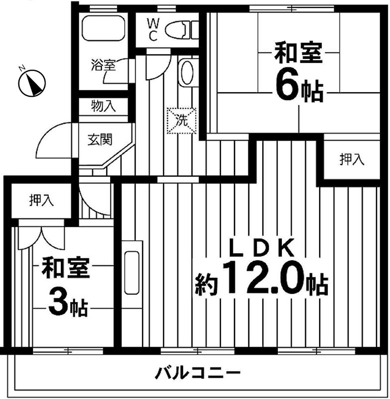 永山団地 間取図・土地図