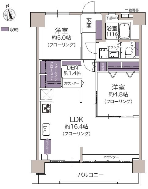 南砂四丁目住宅 間取図・土地図