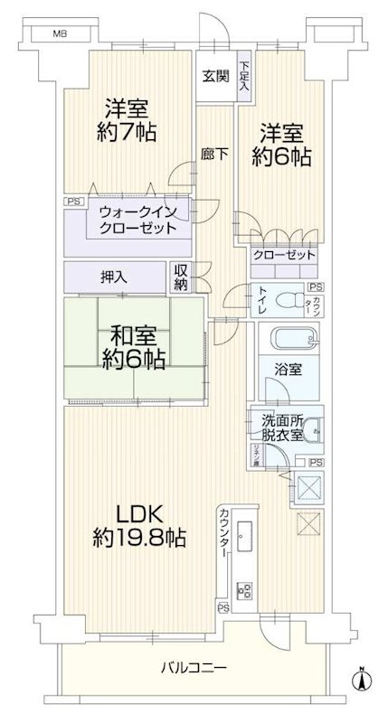 レイディアントシティ向ヶ丘遊園フランス街区　 間取図・土地図
