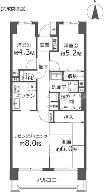 パークハイツ湘南辻堂 間取図・土地図