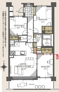 Ｄ’レスティア金沢八景アクオ 間取図・土地図