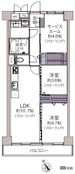 グリーンキャピタル門前仲町 間取図・土地図