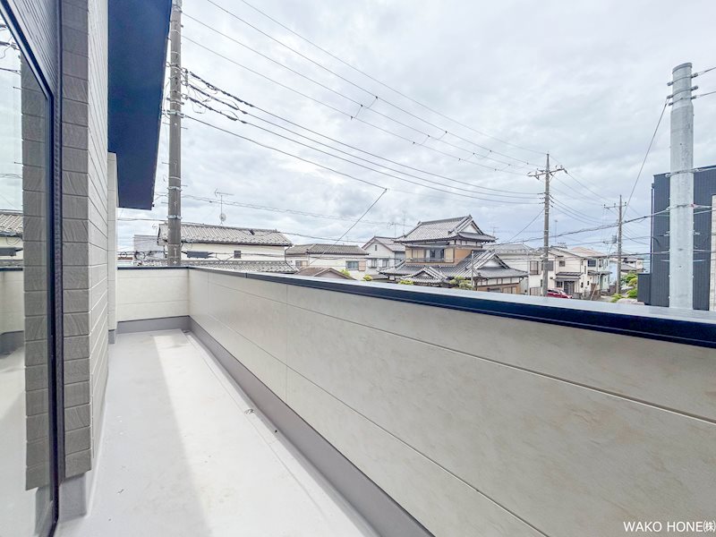 千葉県千葉市稲毛区山王町 現地写真（バルコニー）