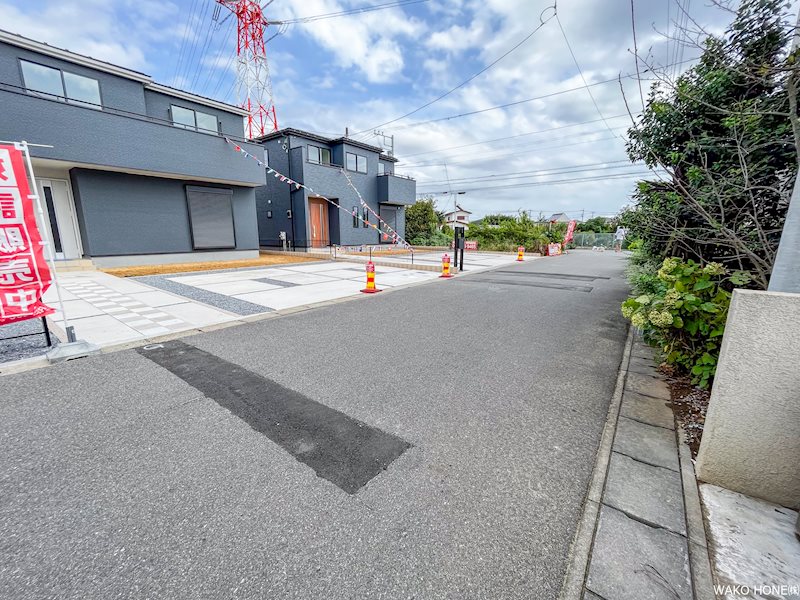 千葉県鎌ケ谷市鎌ケ谷６丁目 現地写真（前面道路含む現地写真）