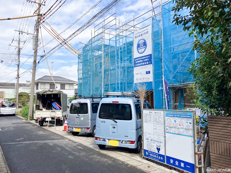 千葉県千葉市若葉区愛生町 現地写真（前面道路含む現地写真）