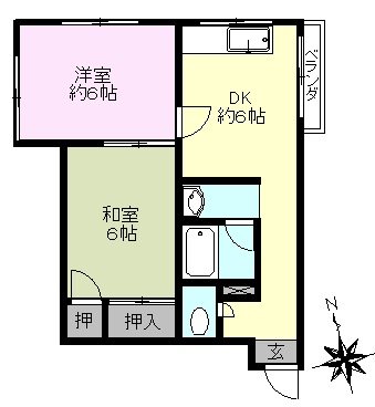 パークハイツ西川口青木町 間取り図