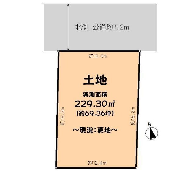売地 西川口５丁目 間取り図