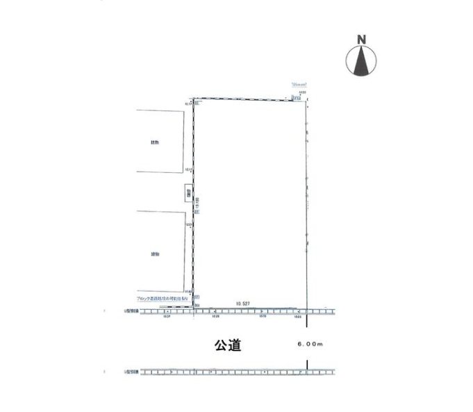 川口市戸塚南４丁目 売地 間取り図