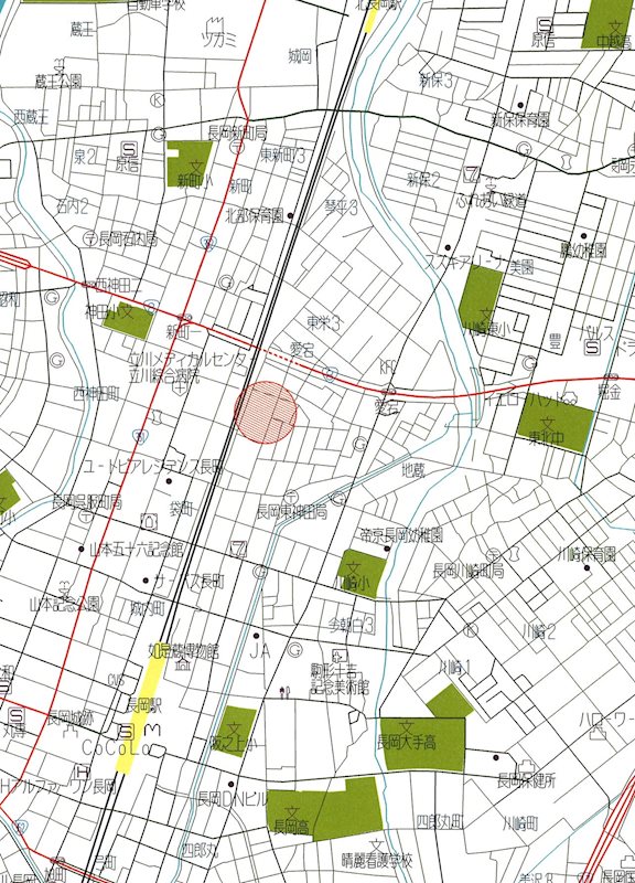 東神田　土地 全体区画図