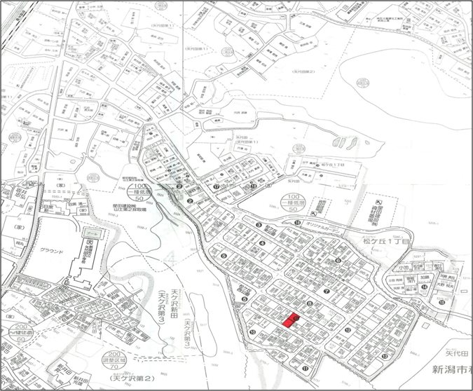 新潟市秋葉区松ヶ丘1丁目の物件情報｜新潟市秋葉区の売買土地