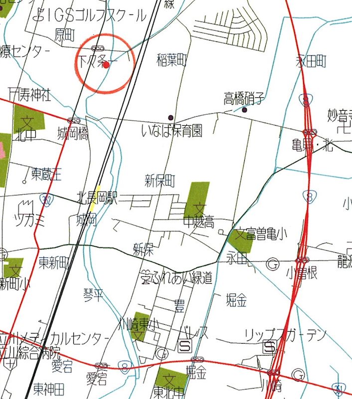 城岡３丁目 全体区画図
