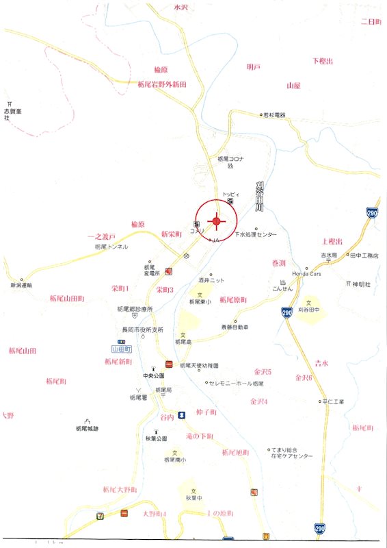新栄町3丁目 全体区画図