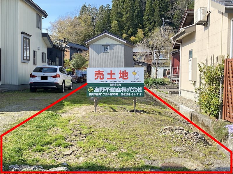与板町与板　売土地 現地写真
