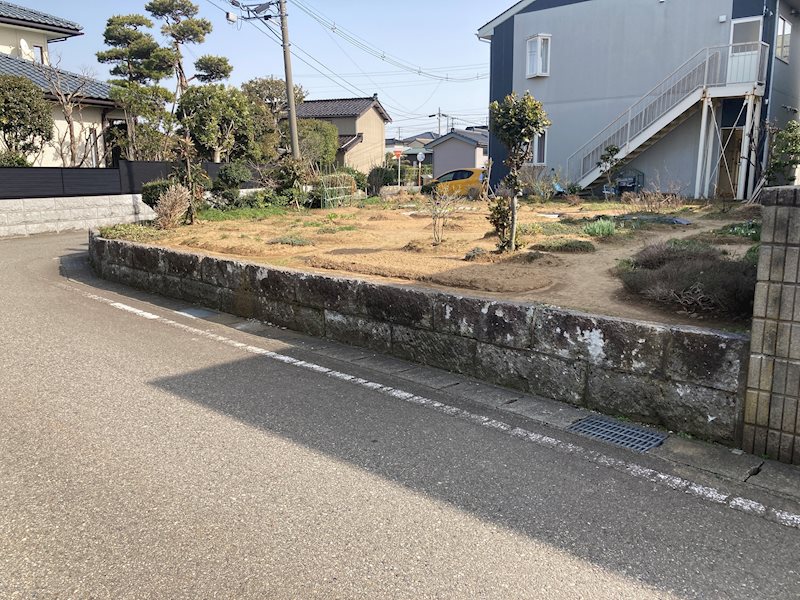 柏崎市田中字田屋の下 現地写真