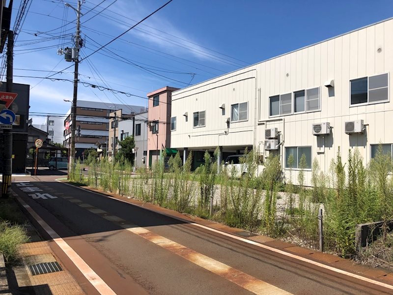 三条市南新保 売土地 現地写真（前面道路含む現地写真）