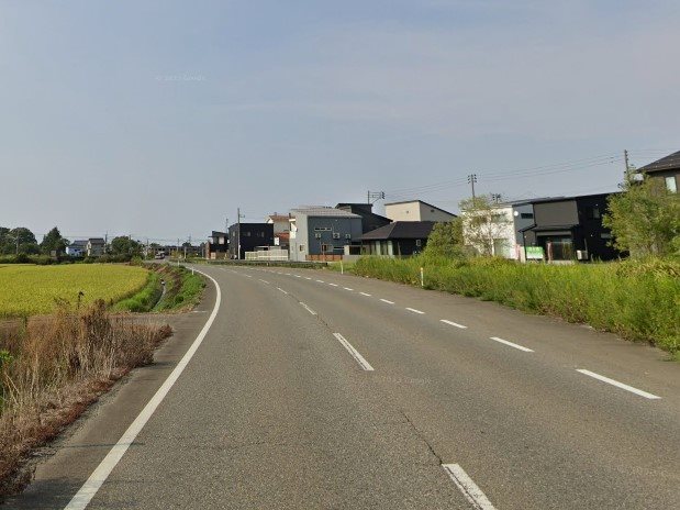 上前島二丁目　売土地 現地写真（前面道路含む現地写真）