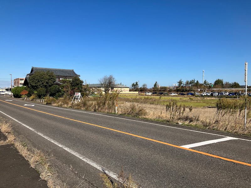売土地　新潟市西蒲区漆山 現地写真