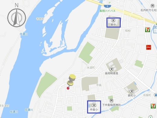 中島2丁目　売土地　60坪 全体区画図