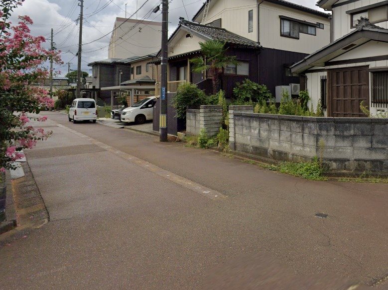 中島2丁目　売土地　60坪 現地写真（前面道路含む現地写真）