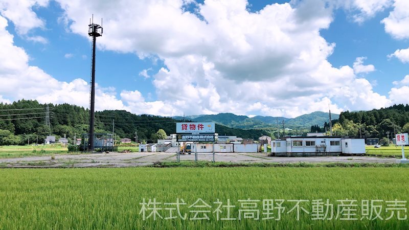 長岡市高畑　事業用売土地 現地写真