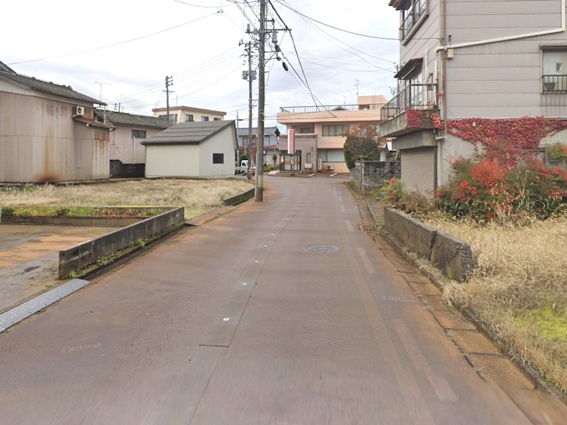 川崎6丁目　8574番売土地 現地写真（前面道路含む現地写真）