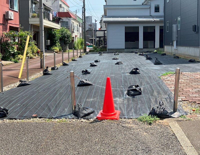 柏町二丁目　売土地 現地写真