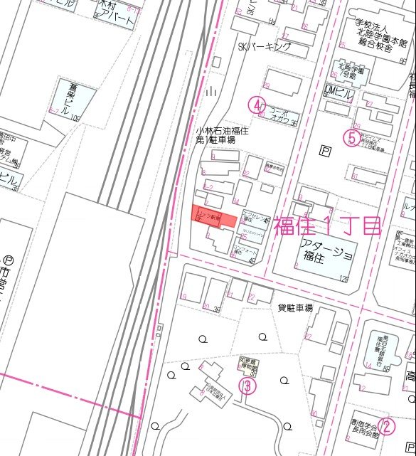 リッツ駅東 間取図・土地図