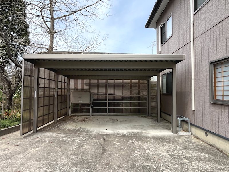 新潟県南蒲原郡田上町川船河 現地写真（駐車場）