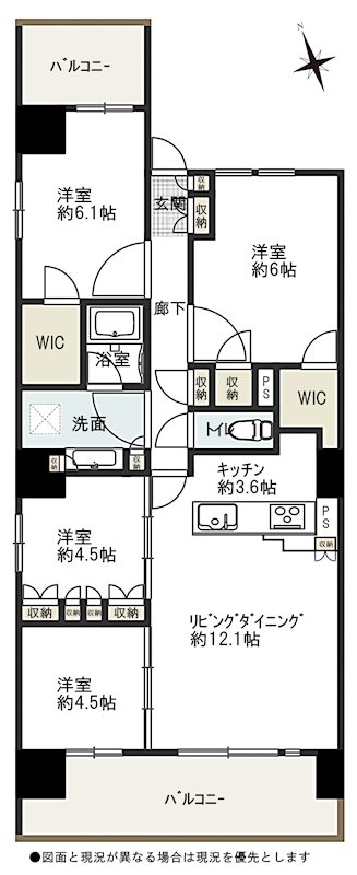 プレミスト大手通 間取図・土地図