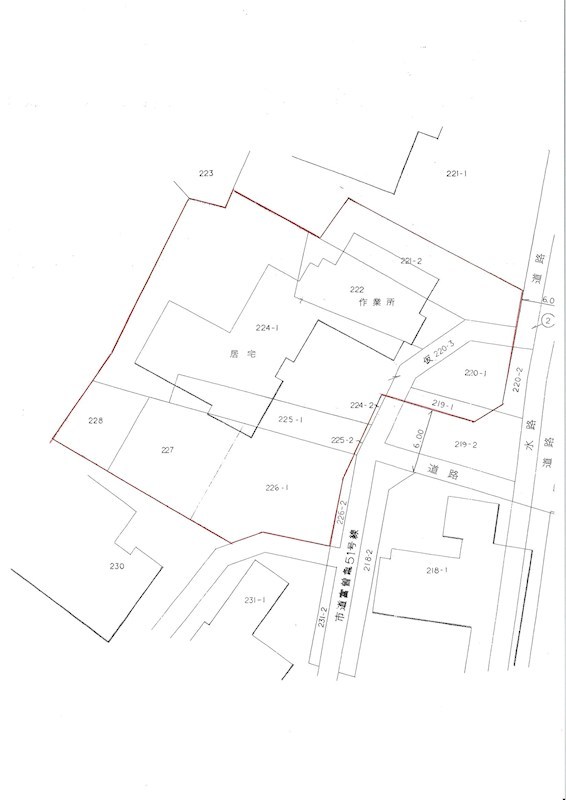 富島町 間取図・土地図