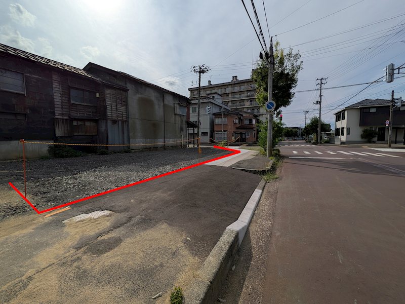 本町2丁目　売土地 現地写真