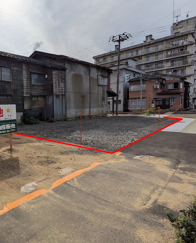 本町2丁目　売土地 現地写真