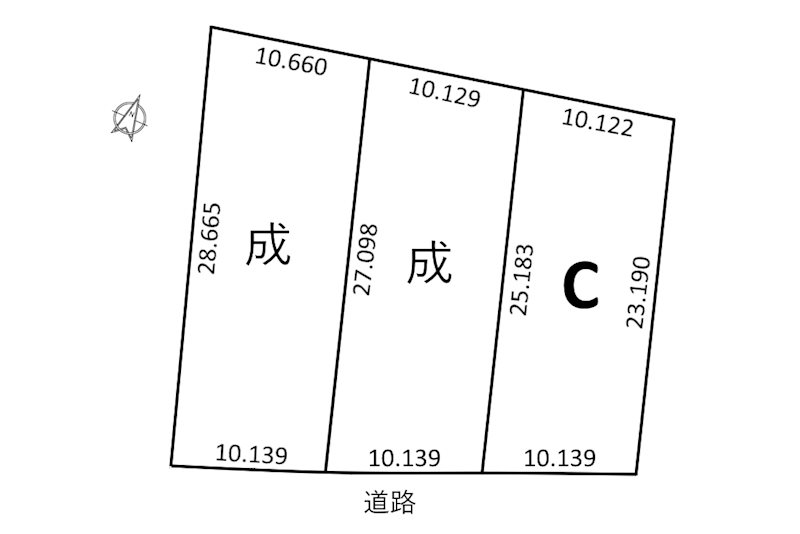 日野西4丁目(C区画)   外観写真
