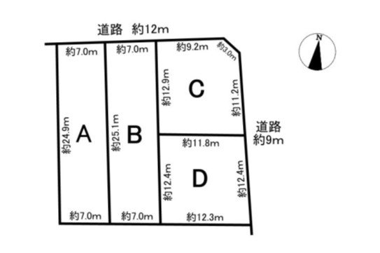 豊橋市牛川町　D区画 外観写真