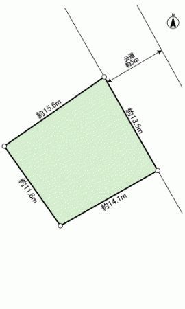 藤枝市岡部町岡部 間取図・土地図