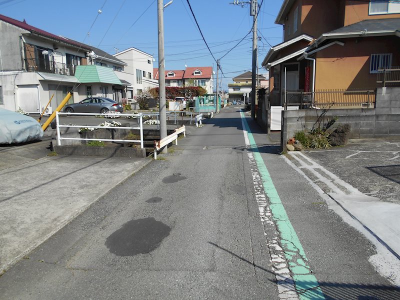沼津市原1015-3　土地 現地写真（前面道路含む現地写真）