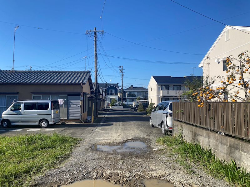 牧之原市大沢 土地 現地写真
